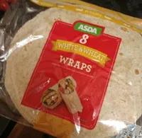 8 White & Wheat Wraps