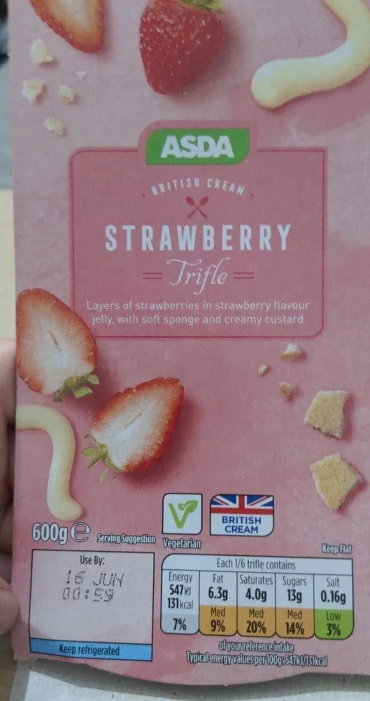 Strawberry trifle