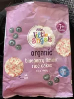 Organic bluberry flavour rice snacks
