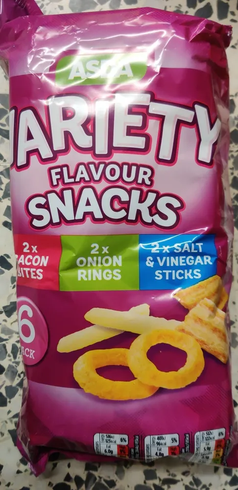 ASDA variety snacks