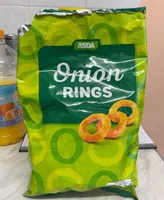 Onion rings crisps