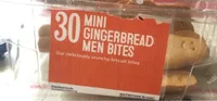 30 Mini Gingerbread Men Bites