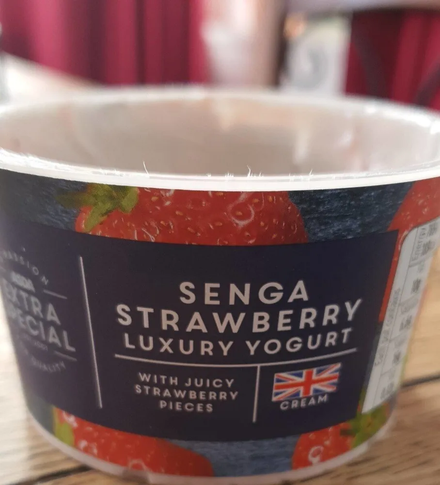 Senga strawberry luxury yogurt