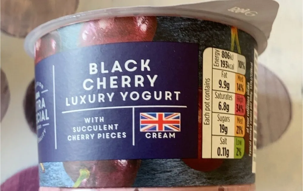 Black cherry luxury yougart
