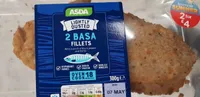 2 Lightly Dusted Basa Fillets