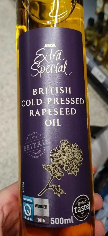 British Cold-Pressed Rapeseed Oil