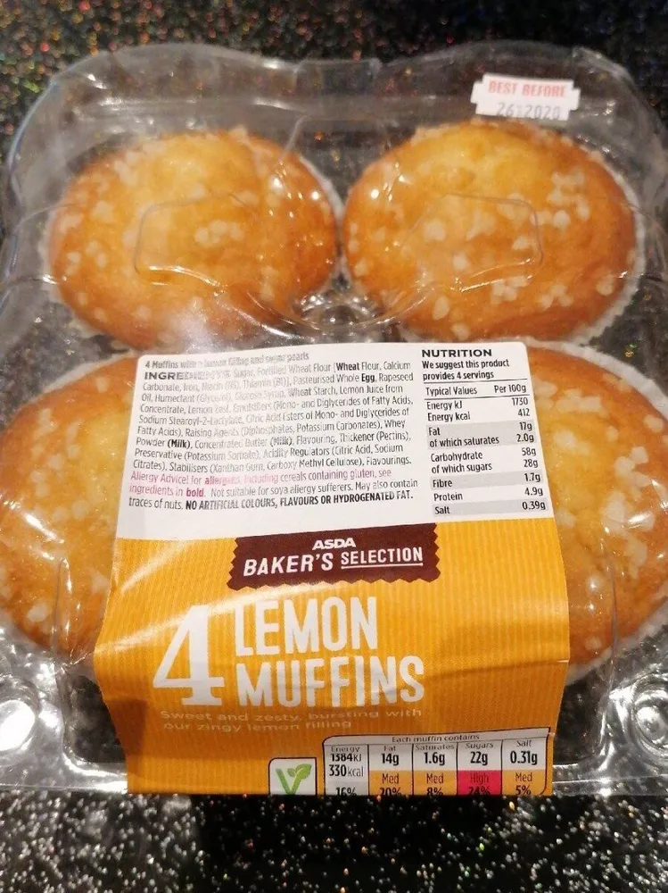 Lemon muffins