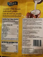 Coconut milk powder
