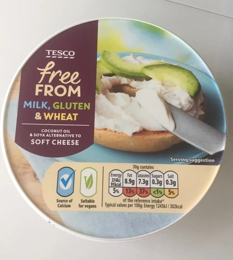 Coconut soft cheese