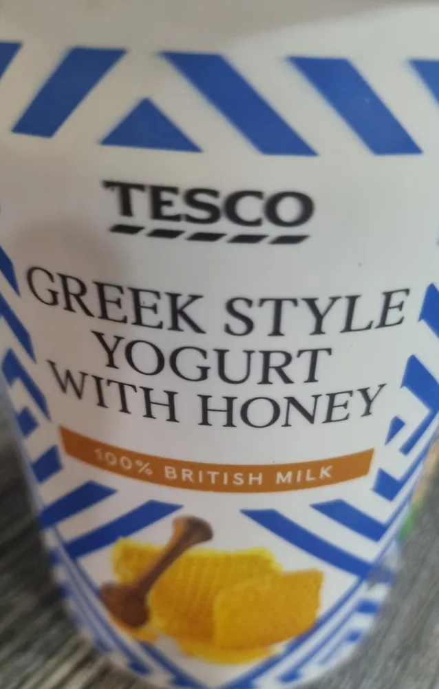 Greek style yoghurt with honey