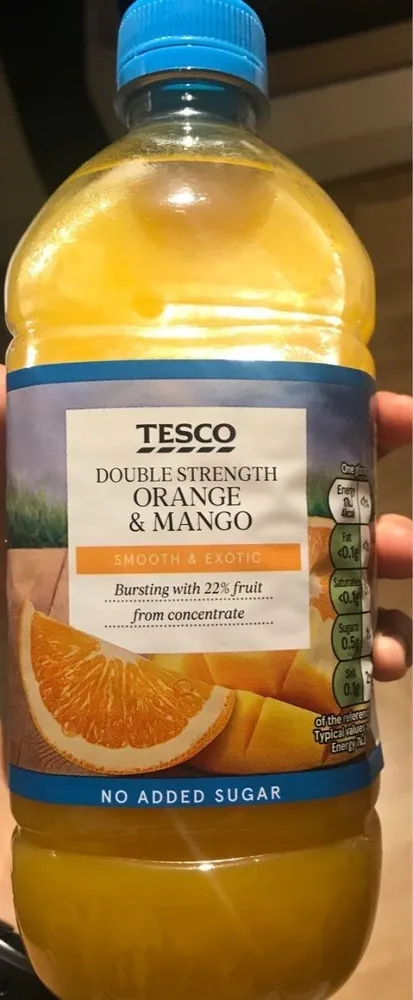 Double strenght orange & mango