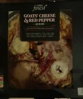 Goat chesse pepper quiche