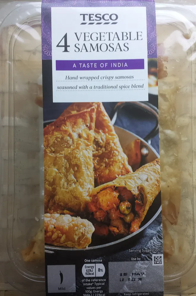 Vegetable Samosas