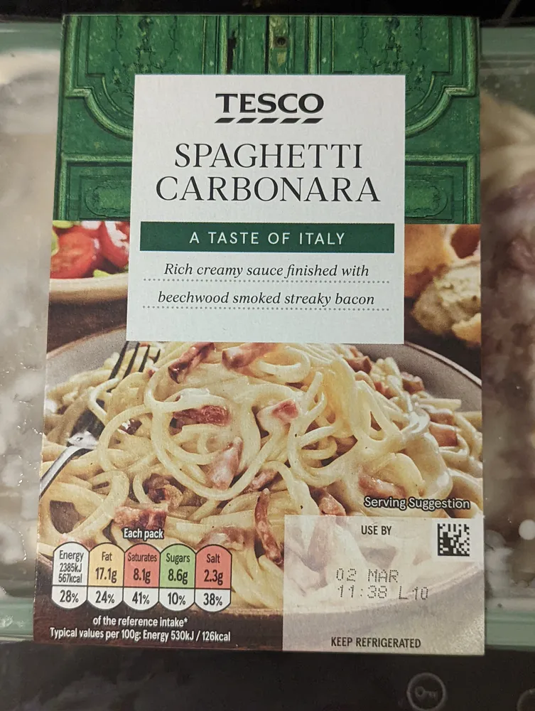 Spaghetti Carbonara