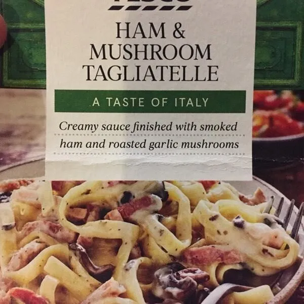 Ham & Mushroom Tagliatelle