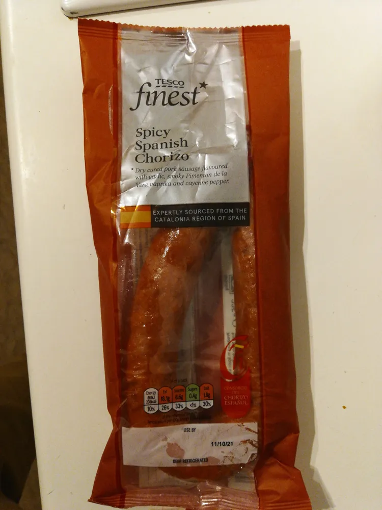 Spicy Spanish Chorizo