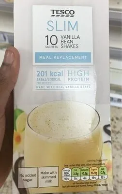 Vanilla beans shake