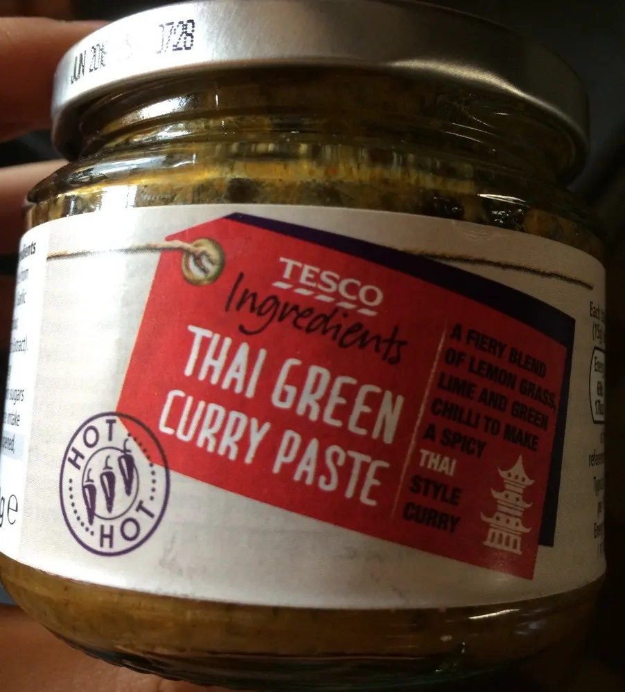 Thai green curry paste