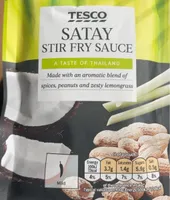 Satay stir fry sauce