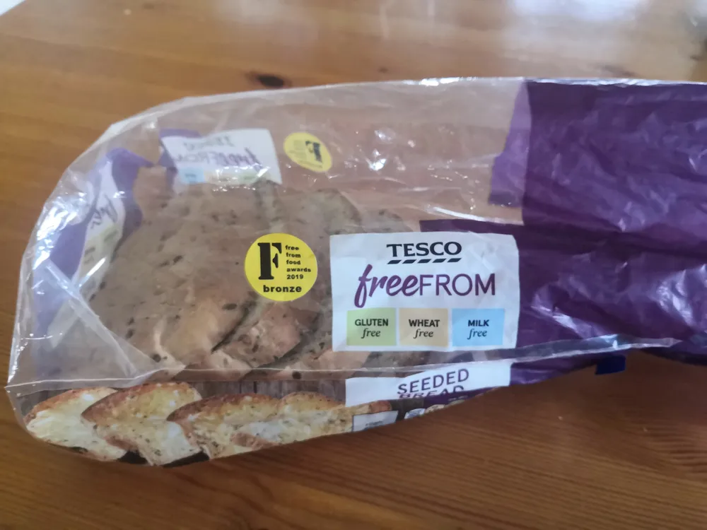 Tesco FreeFrom Seeded Sliced Bread