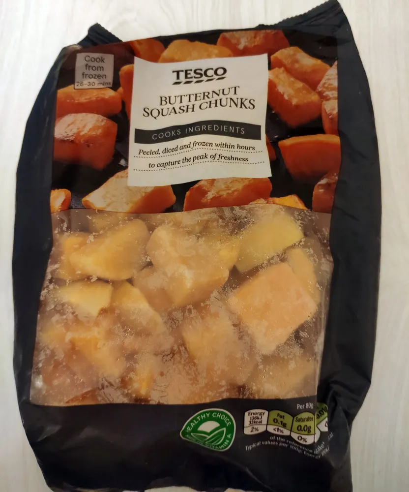 BUTTERNUT SQUASH CHUNKS