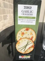 Garlic crackers
