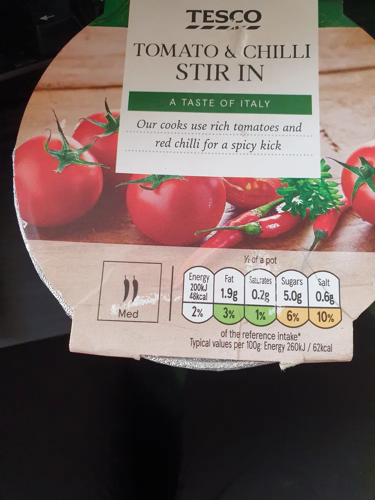 Tomato & Chilli Stir In