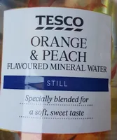 Orange and Peach Still Flavoured Mineral Water