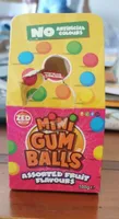 Mini gum balls