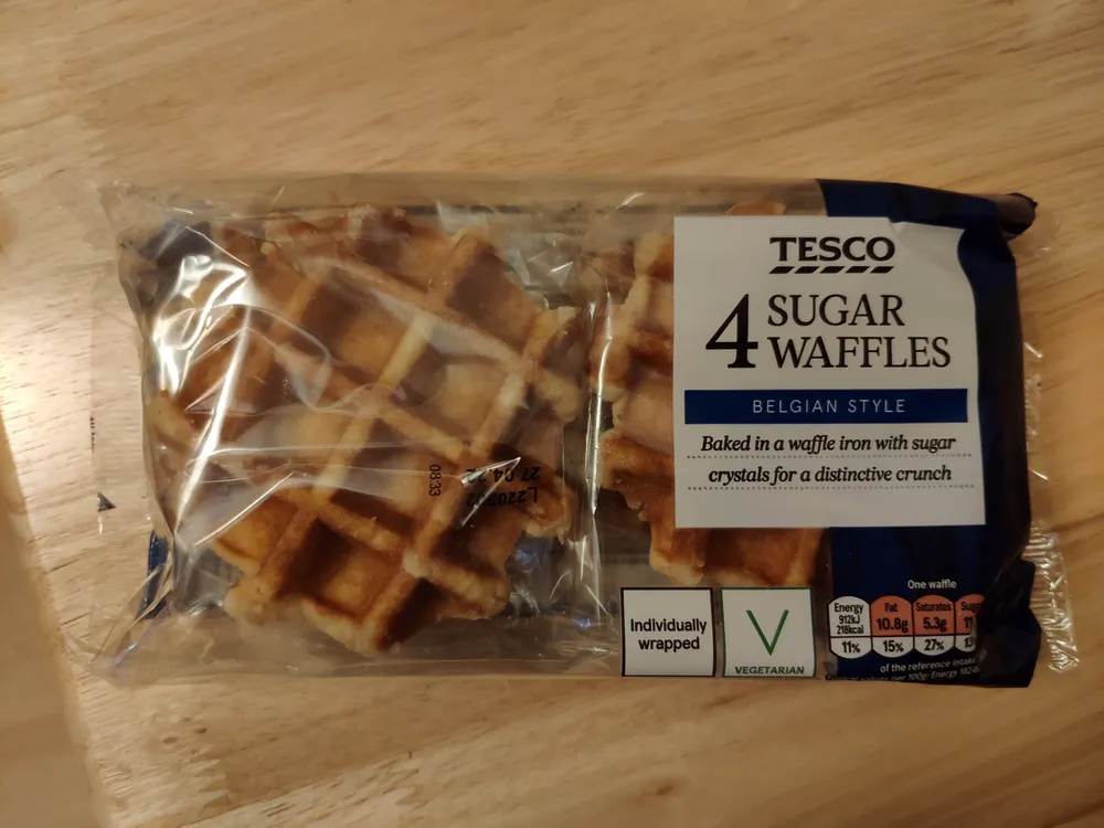 Sugar waffles