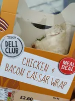 Chicken bacon caesar wrap