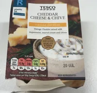 Cheddar cheese & chive