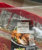 2 southern fried breast fillets
