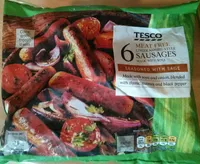 Meat free Lincolnshire sausages
