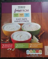 Tesco freeform easy oats variety pack