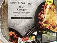 Beef lasagne
