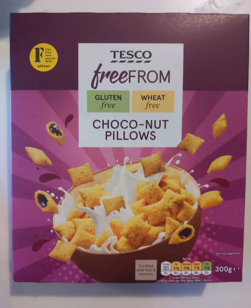 Free From Choco-Nut Pillows
