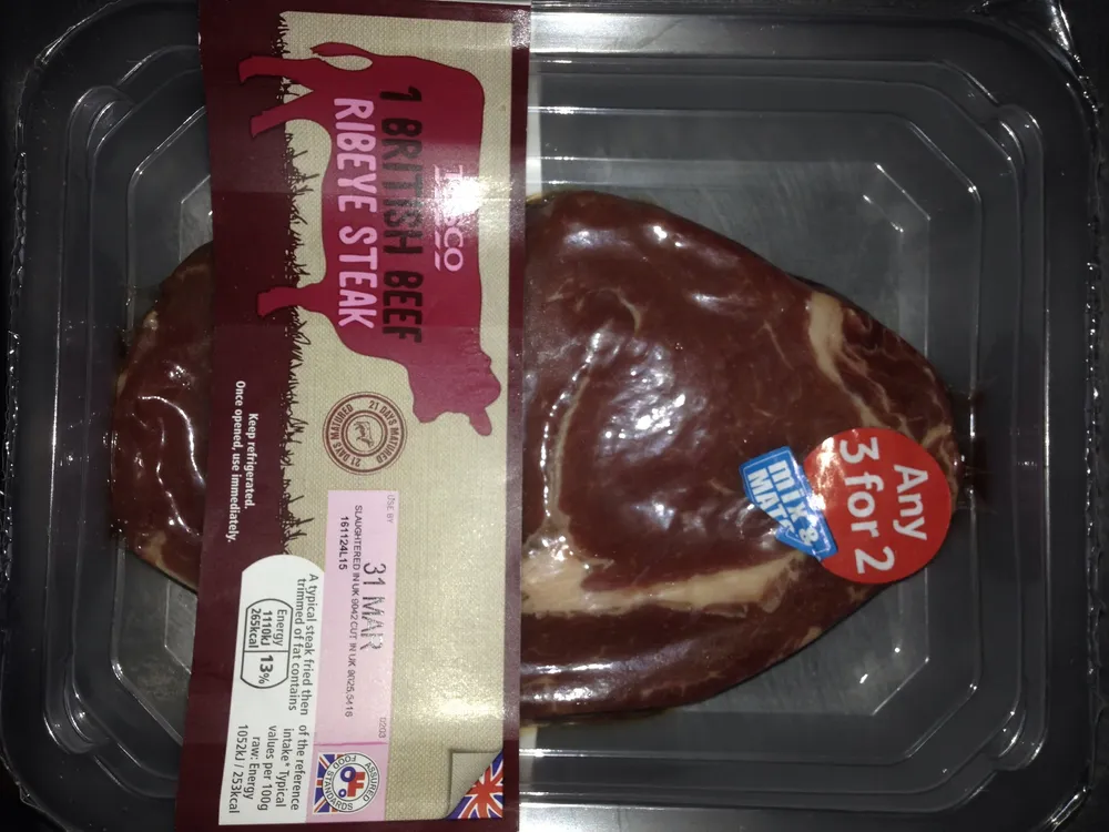 Ribeye steak