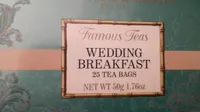 Wedding breakfast