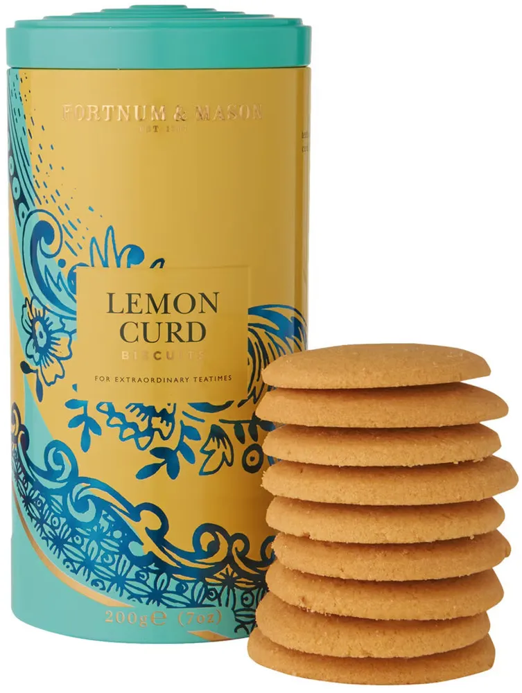 Lemon curd biscuits