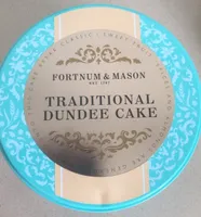 Traditional dundee cake