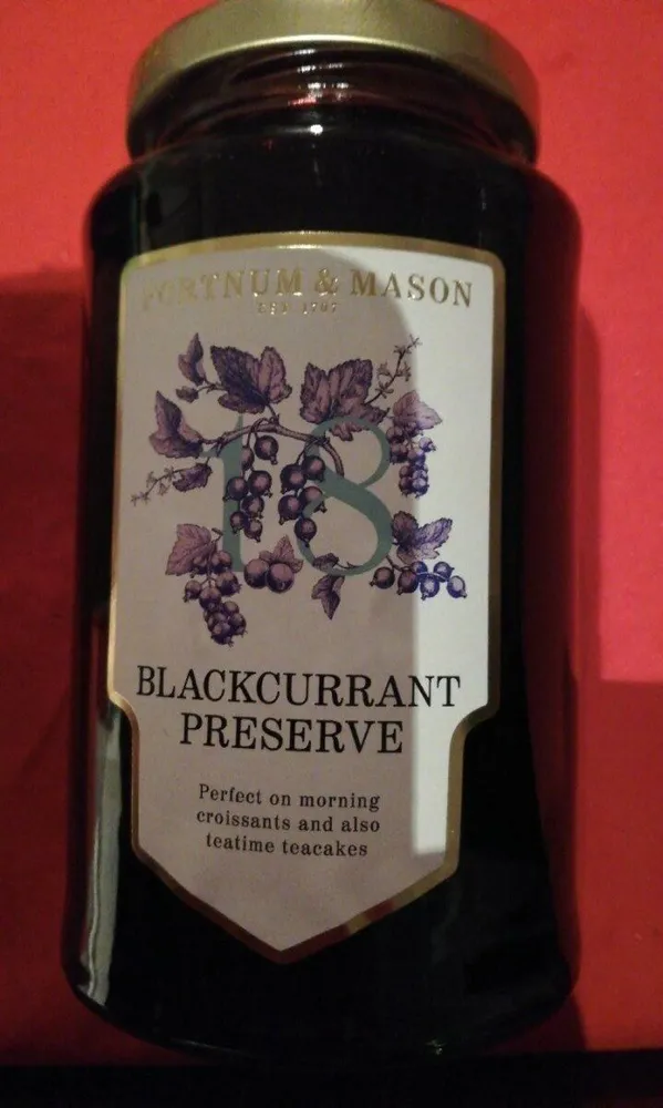 Blackcurrant preserve