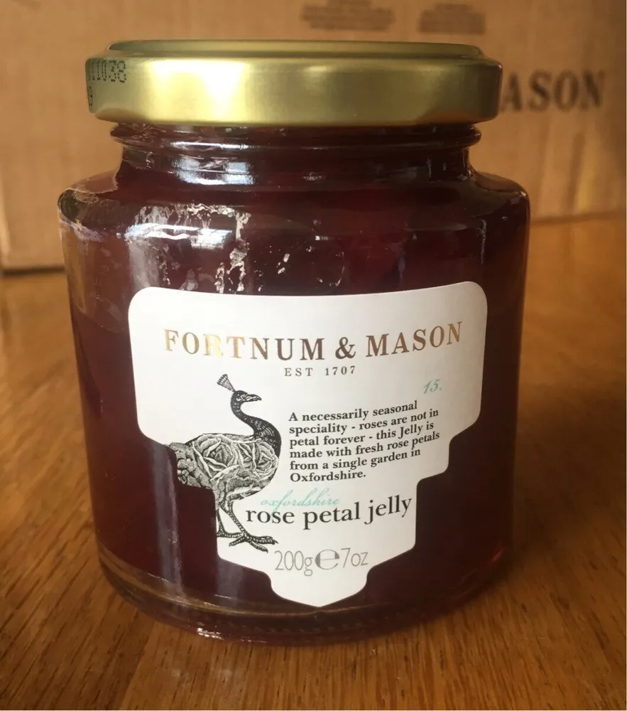 Rose petal jelly