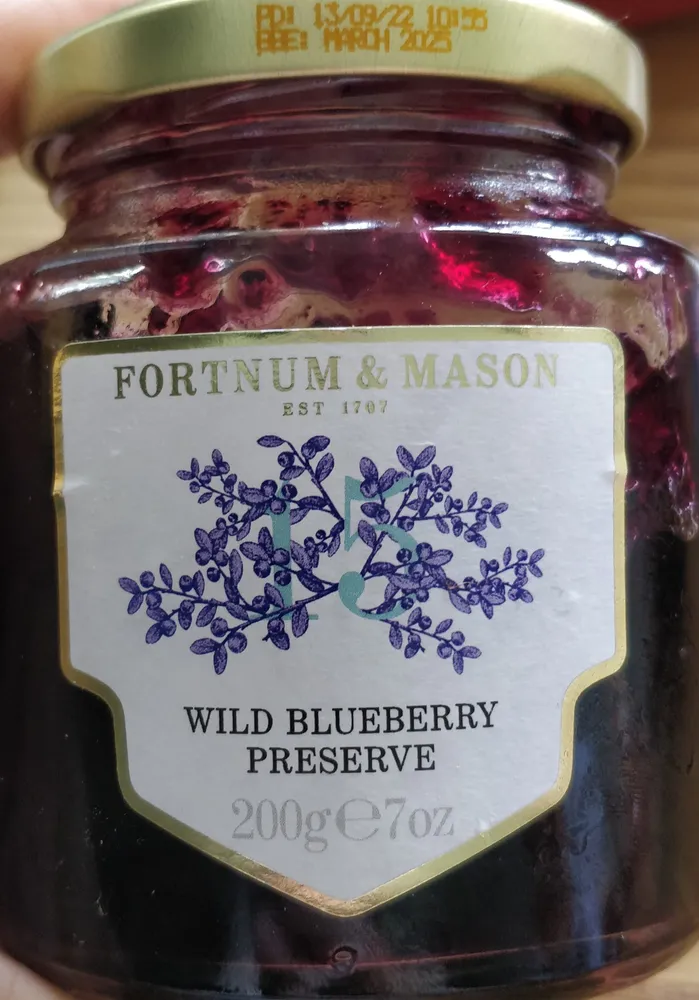 wild blueberry preserve