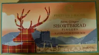 Stem Ginger Shortbread fingers