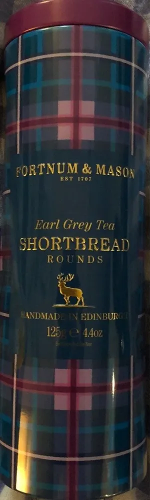 Earl grey tea shortbread Round