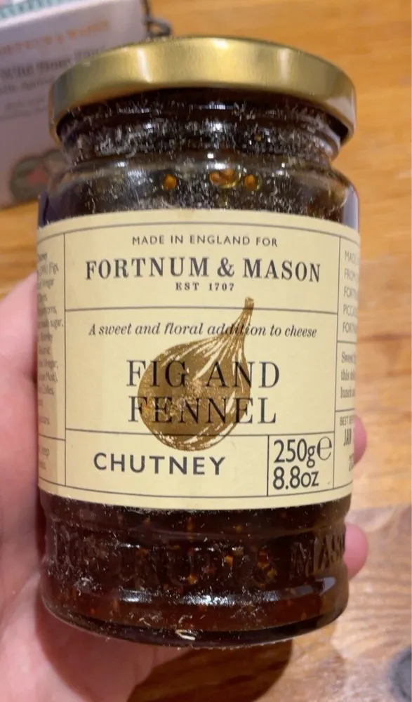 Fig and Fennel Chutney