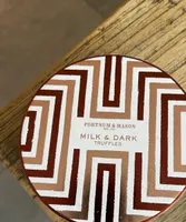 Milk & Dark chocolate truffles with dark chocolate ganache
