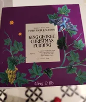 King Georges Christmas pudding