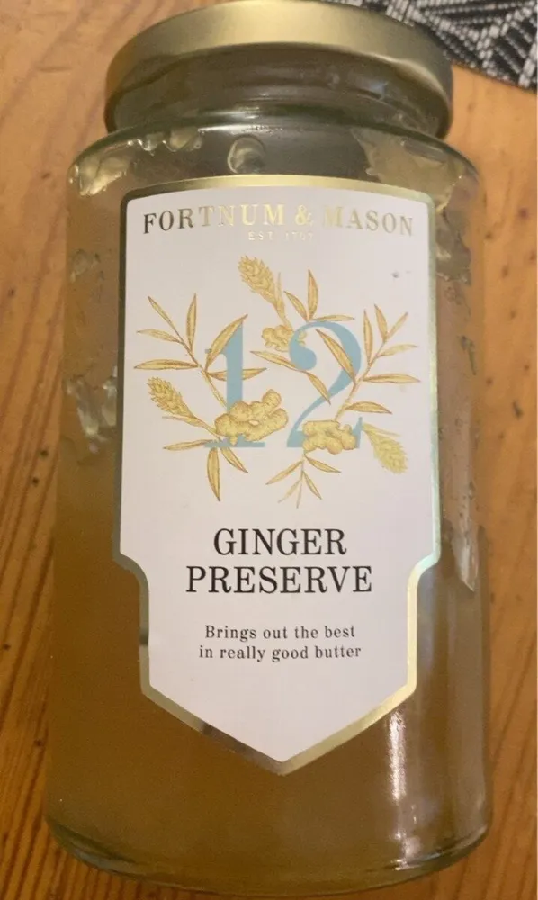 Ginger preserve